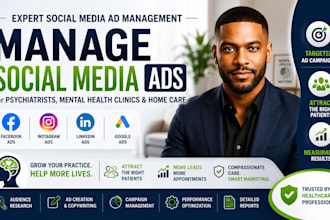 manage social media for mental health trauma therapy home care marketing