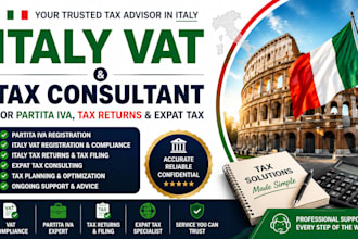 italy vat and tax consultant for partita iva and tax returns italy tax expat tax