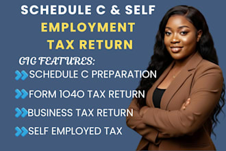 prepare and efile your schedule c and self employment tax return as a cpa