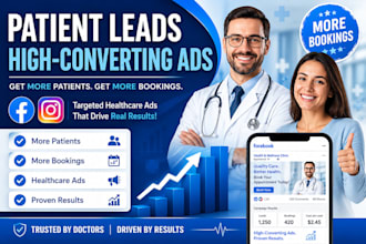 create social media ads for doctor med spa dentists healthcare clinic marketing