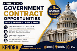 find government contract opportunities for your business