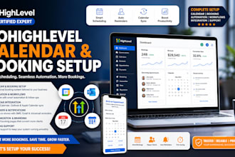 connect calendars and booking systems in gohighlevel