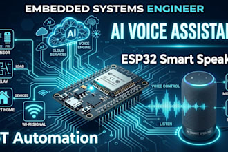 build ai voice assistant esp32 smart speaker and lot automation