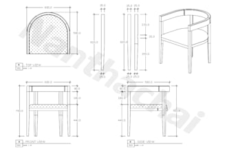 create 2d and 3d furniture drawings using cad and sketchup