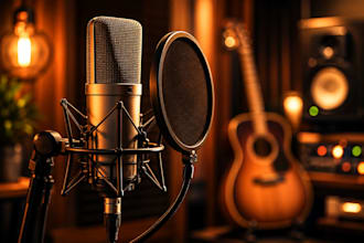 professional country vocals for your americana song