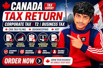 canada tax return corporate tax t2 business tax cra tax filing bookkeeping hst