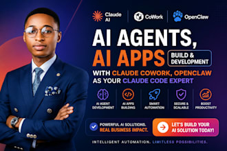 build ai agents, ai apps with claude cowork, openclaw as your claude code expert