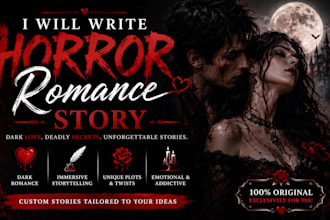 write a custom erotic, smut,nsfw, fantasy erotica dark romance story
