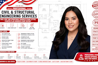 provide pe stamp, stamp letter, stamped plan, engineer stamp report