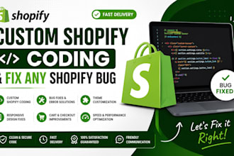 fix shopify errors shopify bug fix shopify expert shopify and custom design