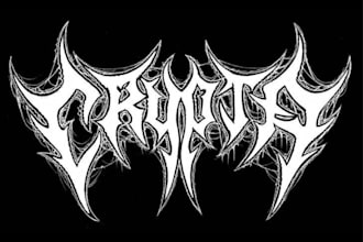 design a custom thrash metal band logo
