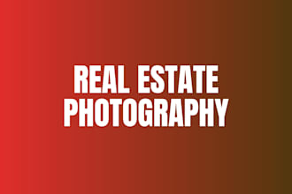deliver you stunning real estate photography