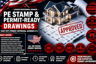 structural engineer architectural city permit drawing ohio missouri tx stamp