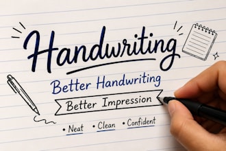 write neat handwritten notes in english or bengali