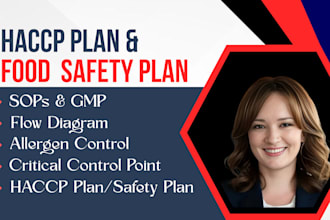 make haccp plan , haccp and food safety plans, procedures, record keeping forms