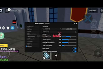 create, fix, optimize and develop roblox script in lua for your game