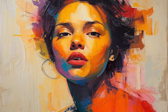 draw abstract painting art or color abstract art
