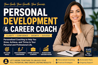 be your personal development and career coach for growth and success