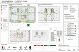 create fire strategy and evacuation plans for your building
