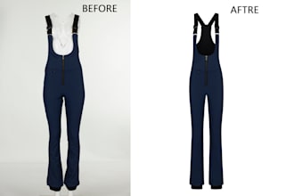 professional ghost mannequin clothing editing