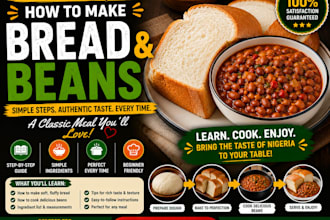 prepare bread and beans for you