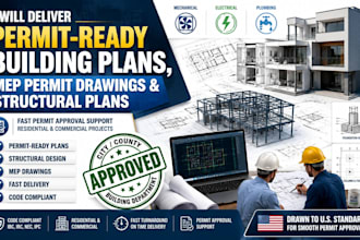 building permit ready permit approval mep permit drawings structural plan