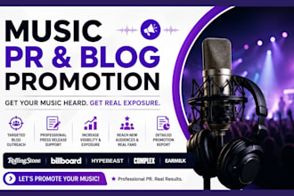 do music PR blog outreach and music promotion for your song release