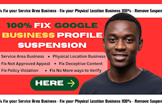 fix google business suspension appeal denied gmb reinstatement profile