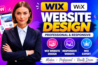 wix website design, professional web design, responsive website, wix expert