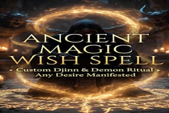 cast extreme powerful custom wish spell within 24hrs