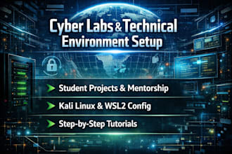 assist in cybersecurity labs, student projects, and startup security
