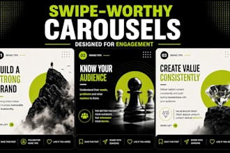 create engaging educational and marketing instagram carousels