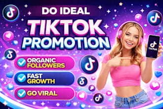 fast real tiktok followers through organic promotion, tik tok growth