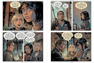 draw comic illustration storyboard comic strip