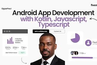 build android app using kotlin, javascript, typescript