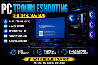 troubleshoot your PC hardware and software issues