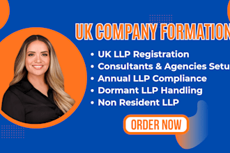 do UK llp registration and company formation for consultants and agencies