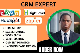 build advanced zoho CRM automations, integrations, and workflows