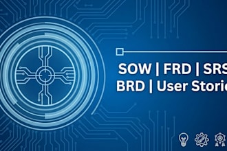 create technical documents like srs frd prd sow