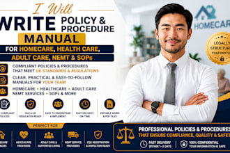 home care healthcare policy and procedure manual, sop, cqc policies
