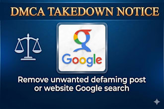 takedown, remove, erase unwanted article news and negative links google search