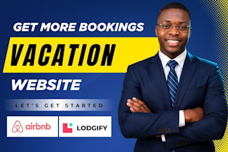 build vacation rental website with lodgify, hostaway, vrbo, booking channel sync