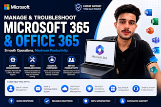 manage and troubleshoot microsoft 365 and office 365