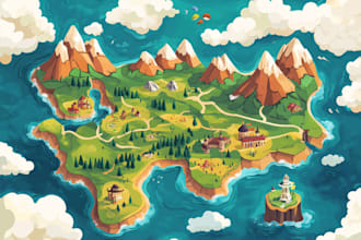 map illustration vector illustration vector map