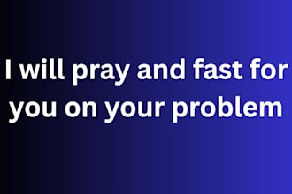 pray to god for you
