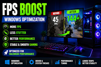 optimize your windows PC for gaming performance