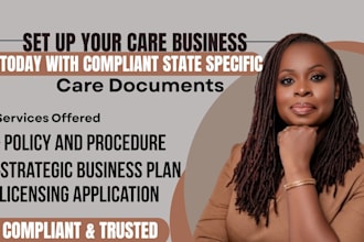 create elderly care and home care business plan for care agency startup