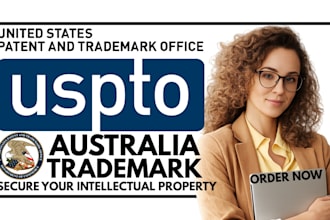 file trademark in usa, uk, canada, australia, europe