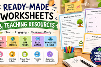 create engaging worksheets for teachers pay teachers