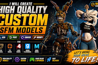 port, edit, create custom sfm model, tf2 model, gmod playermodel, l4d2 model mmd